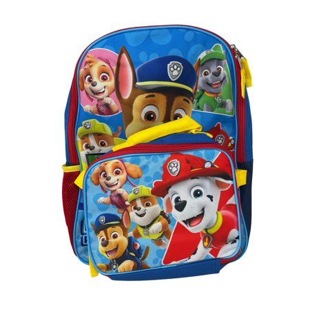 Photo 1 of Paw Patrol 16 Backpack with Lunch Bag

