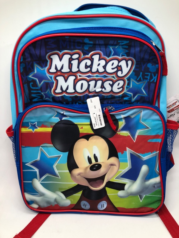 Photo 2 of Disney Mickey Mouse Cargo School Backpack 16 with Pocket
