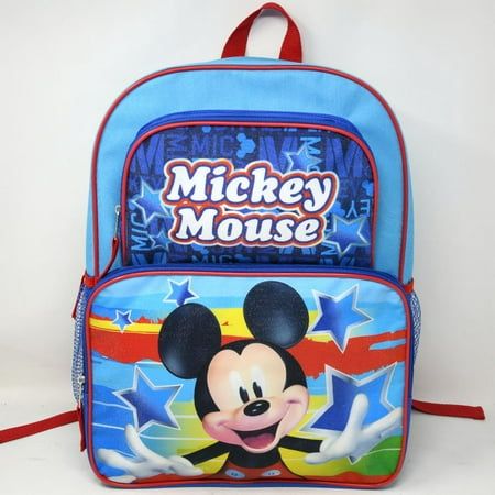 Photo 1 of Disney Mickey Mouse Cargo School Backpack 16 with Pocket
