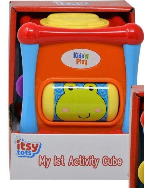Photo 1 of ITSY TOTS MY 1ST ACTIVITY CUBE IN OPEN COLOR BOX
