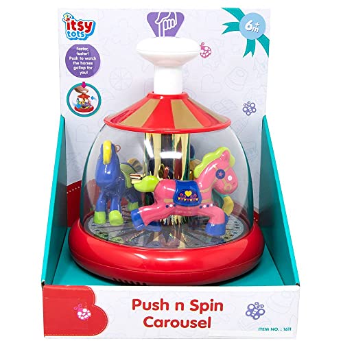 Photo 1 of Itsy Tots Push N Spin Carousel in Open Touch Box
