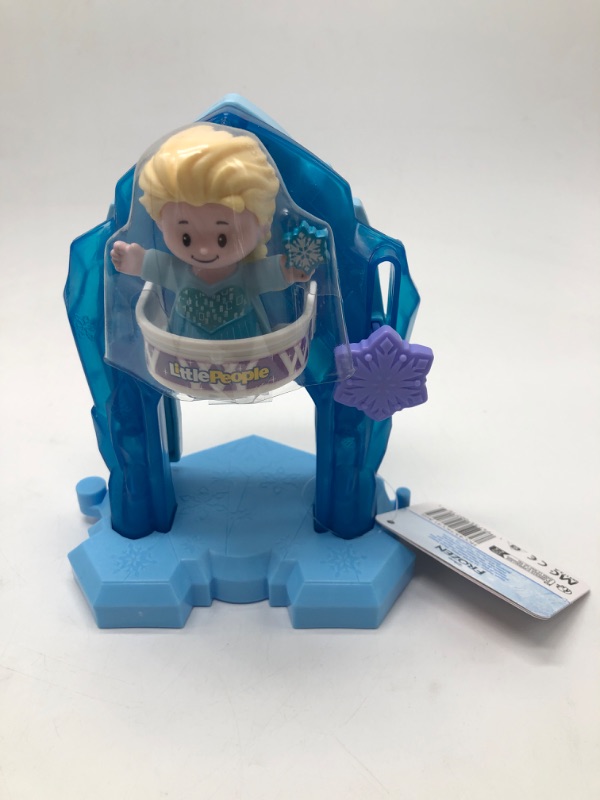Photo 2 of Disney Frozen Elsa’s Palace Little People Portable Playset with Figure for Toddlers
