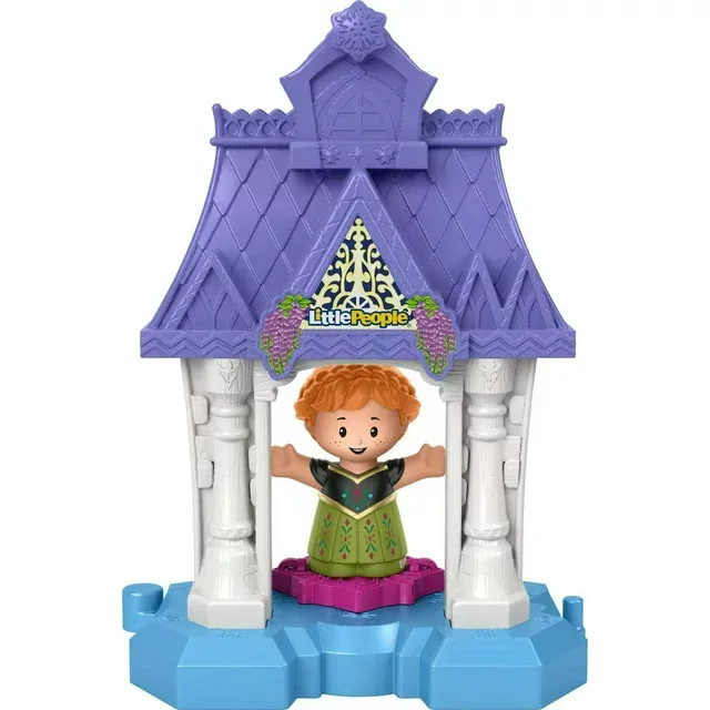 Photo 1 of Disney Frozen Anna in Arendelle Little People Portable Playset with Figure for Toddlers
