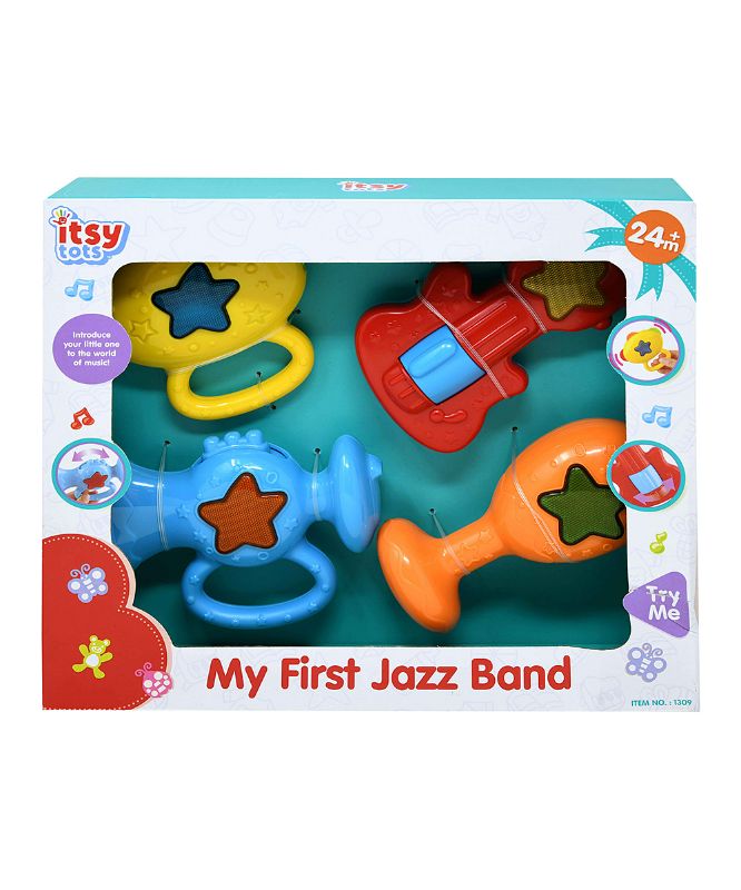 Photo 1 of Group Sales Toy Musical Instrument Sets Multi - Blue & Red My First Jazz Band Set
