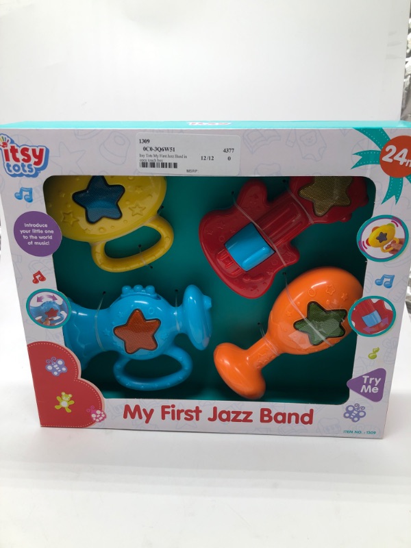 Photo 2 of Group Sales Toy Musical Instrument Sets Multi - Blue & Red My First Jazz Band Set
