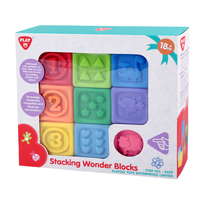 Photo 2 of ITSY TOTS STACKING WONDER BLOCKS
 