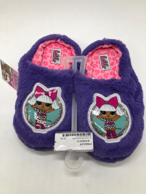 Photo 2 of Lol Dolls Slippers  size 11-3