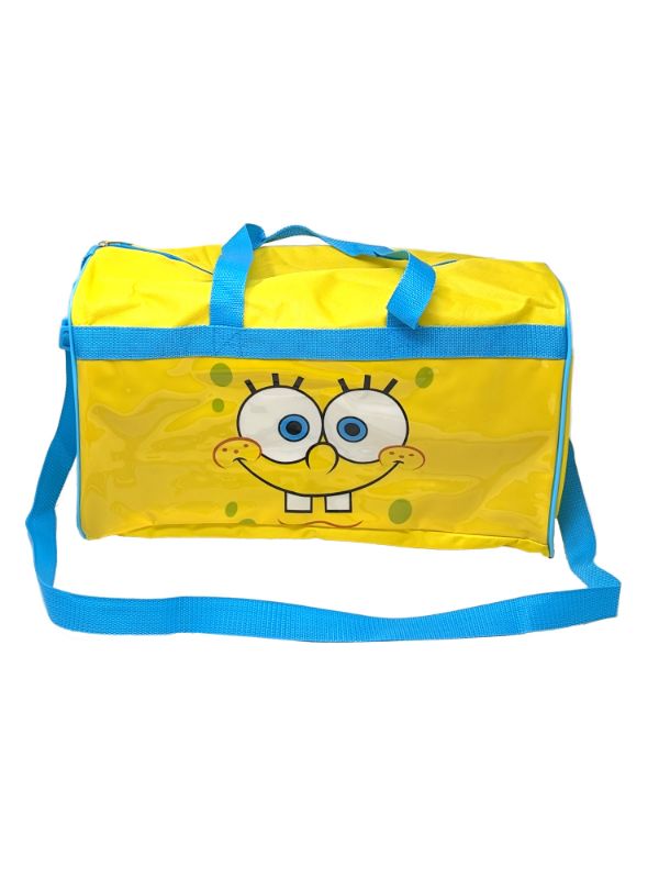 Photo 1 of Nickelodeon Spongebob Squarepants Duffel Bag 18" Carry-On Travel Yellow
