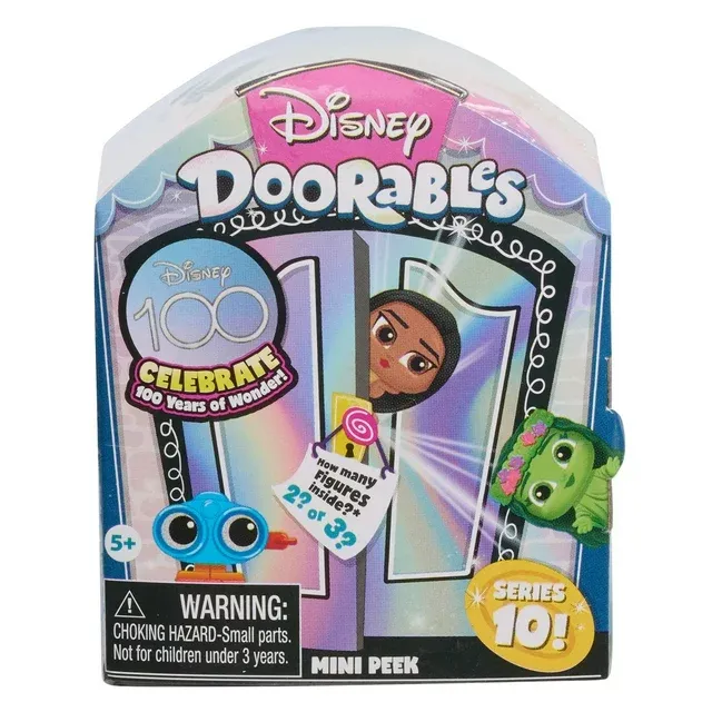 Photo 1 of 2 Pack Disney Doorables NEW Mini Peek Series 10, Collectible Blind Bag Figures, Styles May Vary, Kids Toys for Ages 5 up
