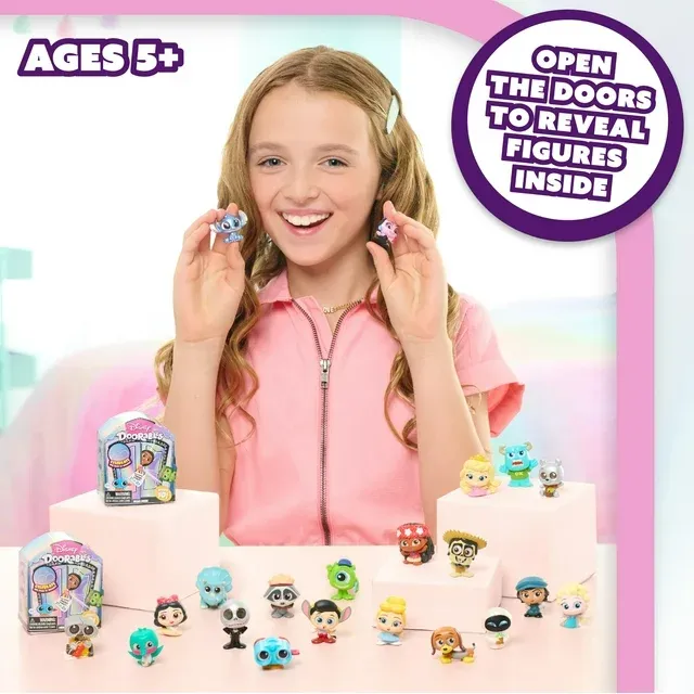 Photo 3 of 2 Pack Disney Doorables NEW Mini Peek Series 10, Collectible Blind Bag Figures, Styles May Vary, Kids Toys for Ages 5 up
