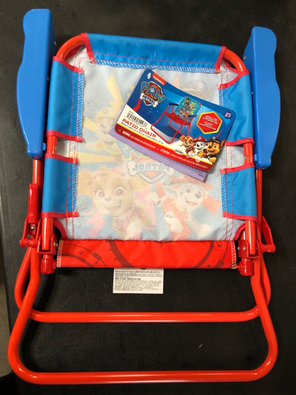 Photo 4 of Paw Patrol Kids Folding Patio Chair
