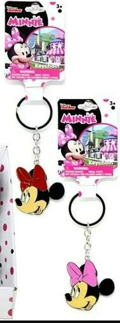 Photo 1 of 2 Pack Minnie Mouse Keychains