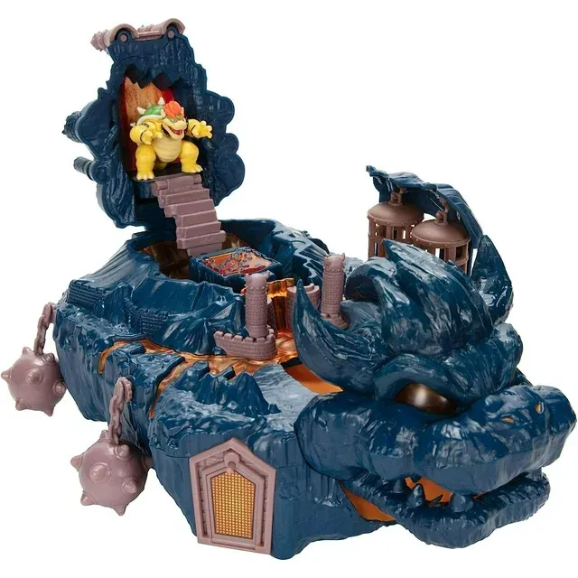 Photo 1 of Super Mario Deluxe Bowser Purple Island Playset with Exclusive Bowser Action Figure
