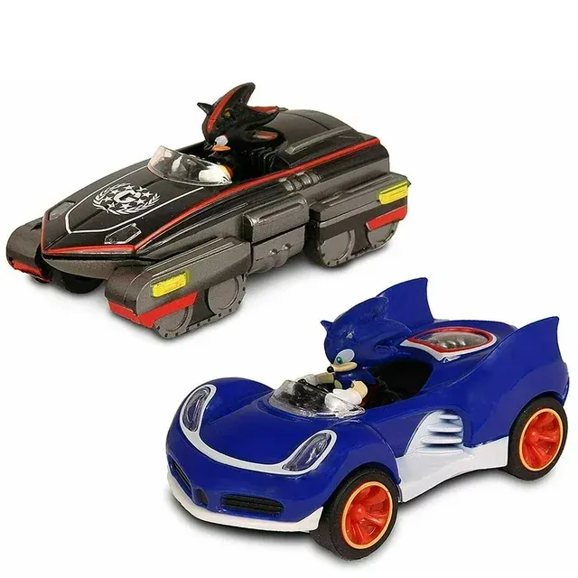 Photo 1 of Sonic All Stars Racing Pull Back Action Sonic and Shadow
