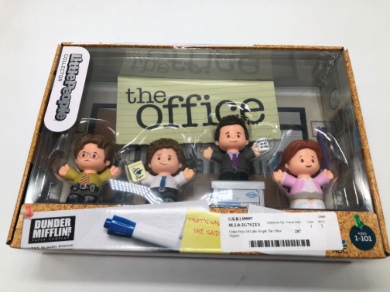 Photo 2 of Little People Collector the Office US TV Series Special Edition Set for Adults & Fans 4 Figures
