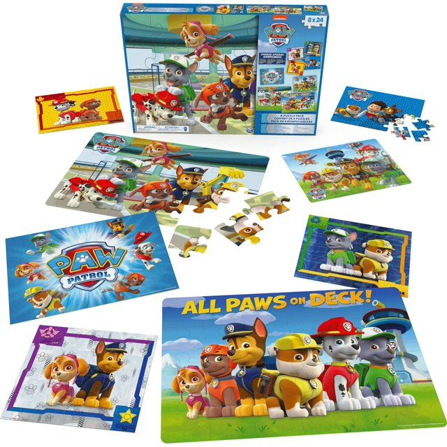 Photo 1 of Paw Patrol Cardinal Games 8-Pack Puzzle
