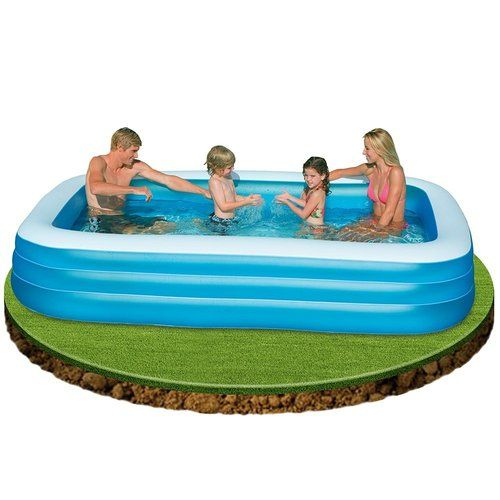 Photo 1 of Intex Inflatable Swim Center Family Lounge Pool 120 X 72 X 22 - Colors May Vary.
