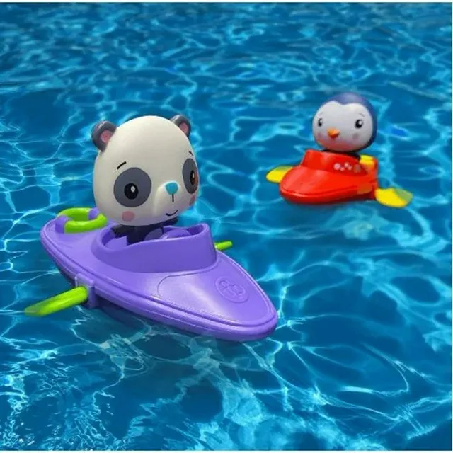 Photo 2 of Fisher-Price Bath Wind-Up Boat Panda
