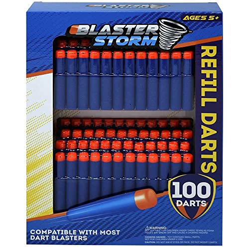 Photo 1 of Blaster Storm 100 Foam Darts in Window Box Dart Size 2.75" L
