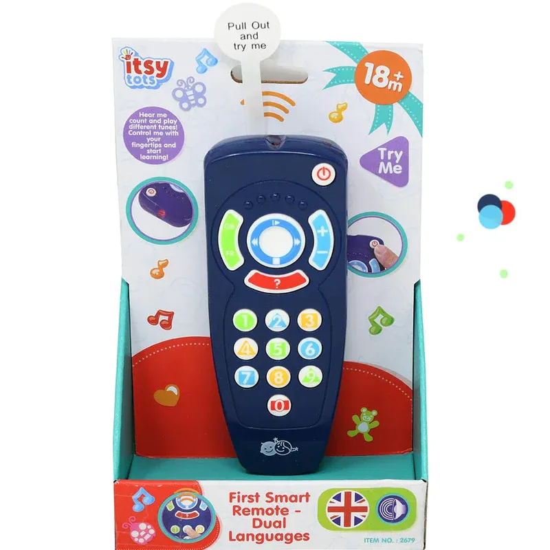 Photo 1 of ITSY TOTS FIRST SMART BATTERY OPERATED REMOTE- DUAL LANGUAGES
