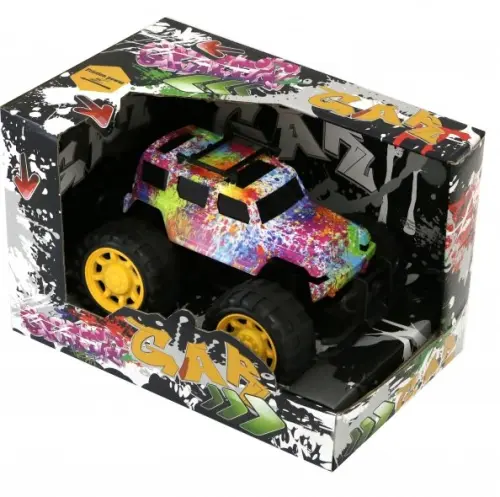 Photo 1 of Graffitti Jeep Toy Car With Big Wheels