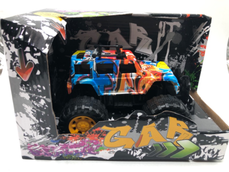 Photo 1 of Graffiti Jeep Rock Crawler Toy Car 