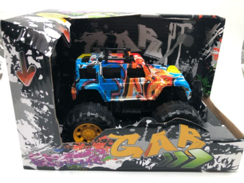 Photo 1 of Graffiti Jeep Rock Crawler Toy Car

