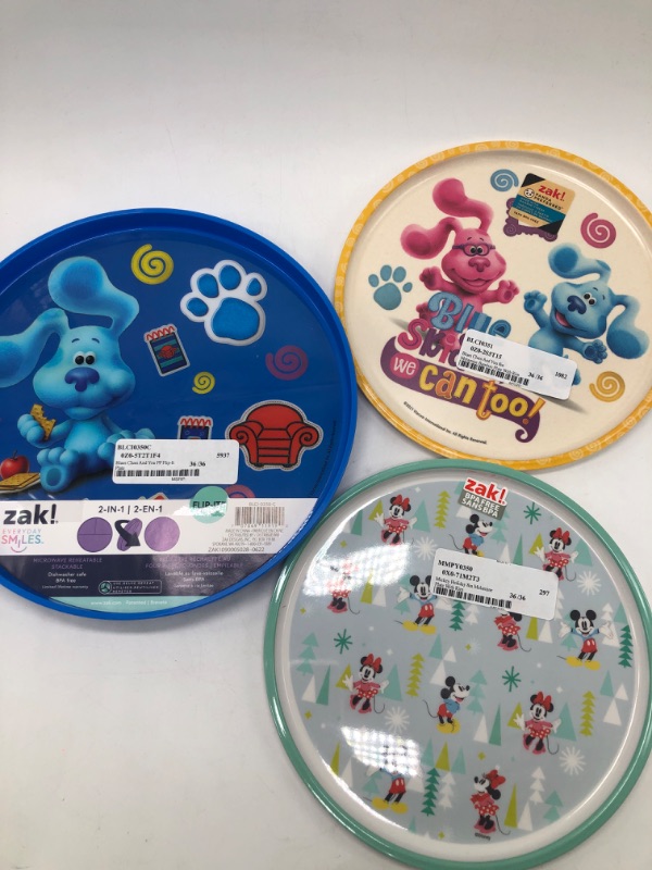 Photo 1 of 3 Pack z-designs Kids Plates 