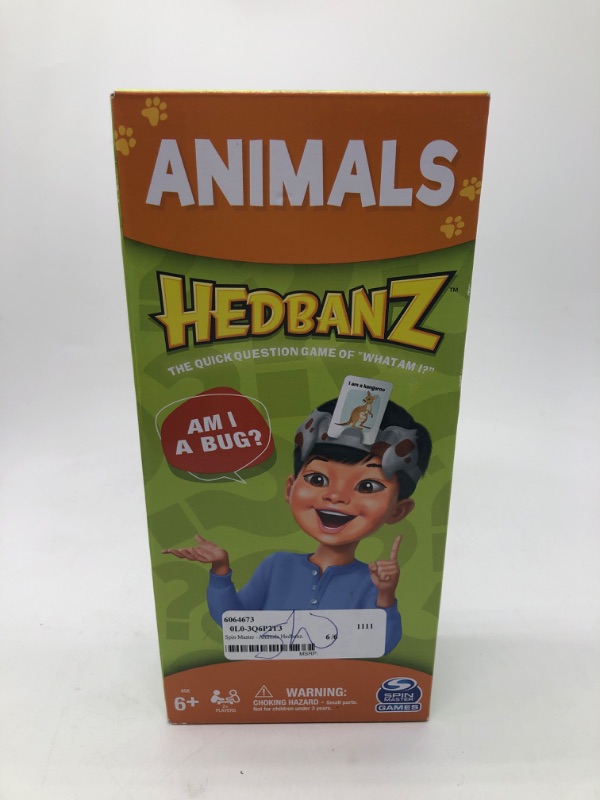 Photo 3 of Animal Themed Hedbanz Game Set with Headband and 15 Character Cards
