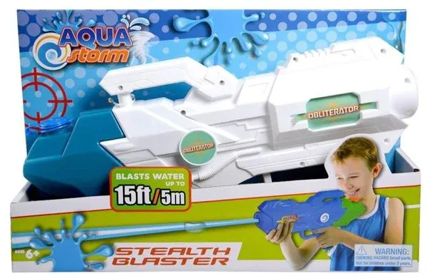 Photo 1 of AQUA STORM STEALTH BLASTER 14" - WATER GUN IN OPEN BOX
