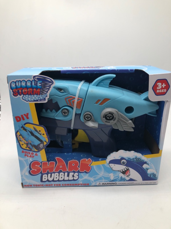 Photo 2 of Shark Bubbles Build And Play Shark Gun