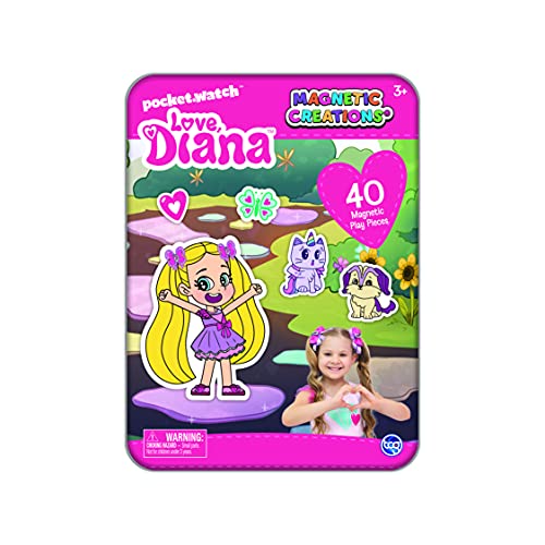 Photo 2 of 2 Pack Love Diana - Magnetic Creations Tin - Dress up Play Set - Includes 2 Sheets of Mix & Match Dress up Magnets with Storage Tin. Great Travel Activity 
