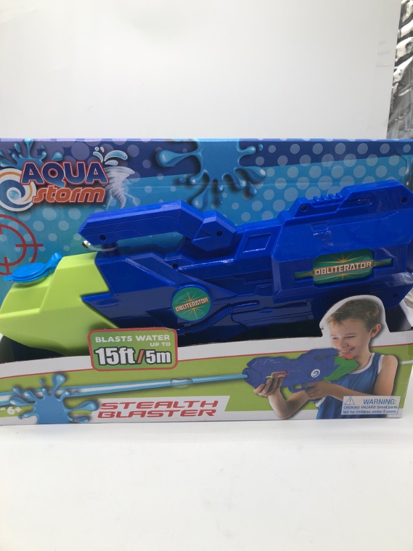 Photo 2 of Aqua Storm Stealth Blaster Water Gun Assorted 