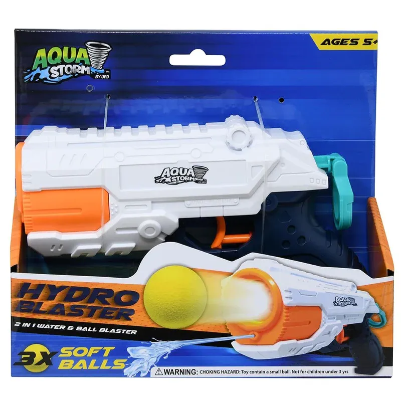 Photo 1 of AQUA STORM 2 IN 1 WATER & BALL GUN
