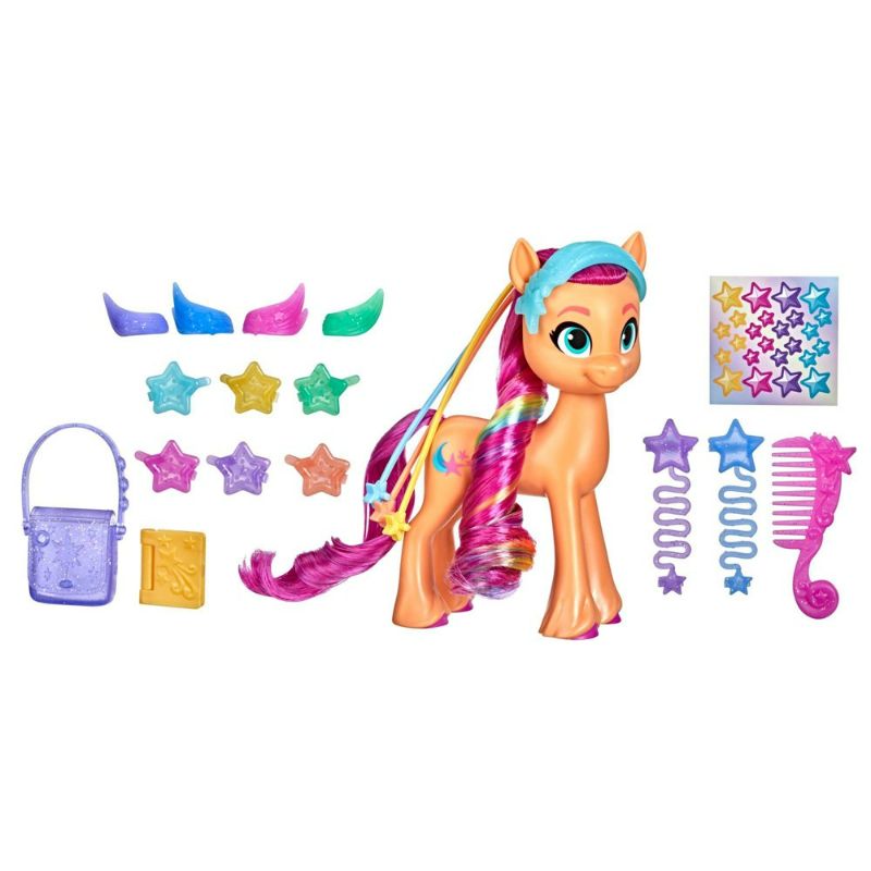 Photo 1 of My Little Pony: a New Generation Rainbow Reveal Sunny Starscout 6-inch Orange Pony Toy
