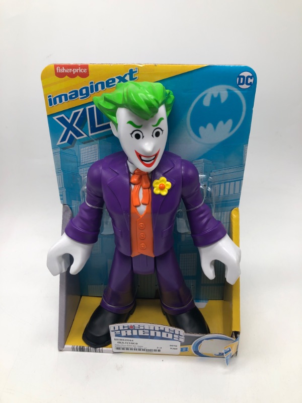 Photo 2 of Imaginext DC Super Friends the Joker XL 10-Inch Poseable Figure for Preschool Kids
