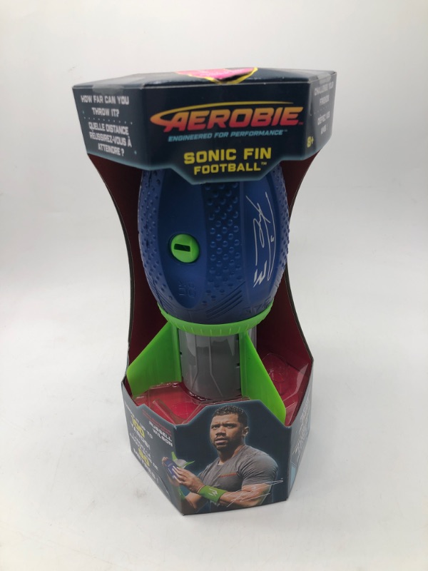 Photo 2 of Aerobie Sonic Fin Aerodynamic Outdoor Football 9.75
