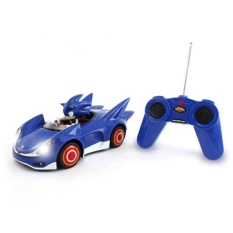 Photo 1 of NKOK Sonic the Hedgehog and Sega All-Stars Racing Radio Control Car in Blue
