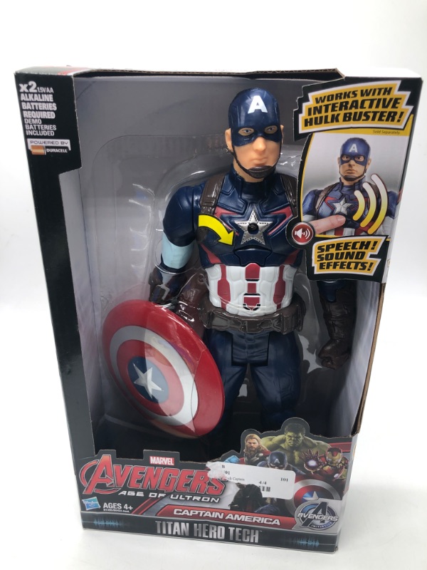 Photo 3 of Avengers Age of Ultron Titan Hero Tech Captain America
