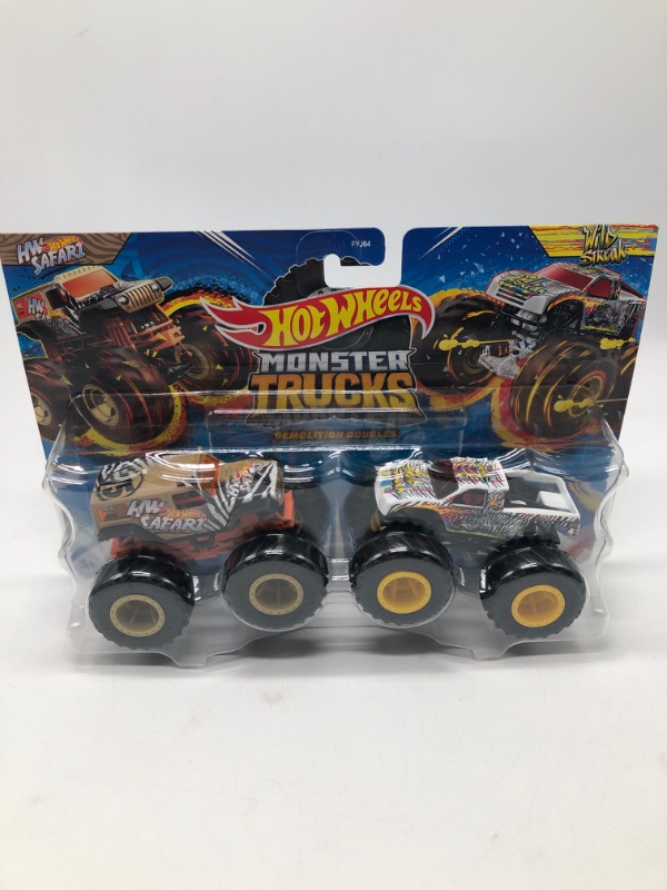 Photo 2 of Hot Wheels 2 Pack Monster Trucks 