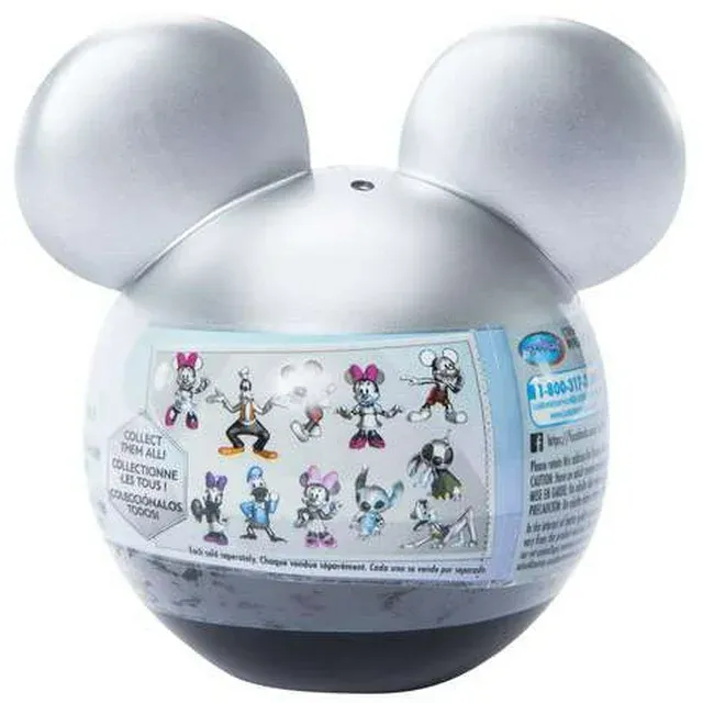 Photo 2 of Disney 100 Silver Mouse Capsules Mystery Ball Collectable collectable Disney Character inside
