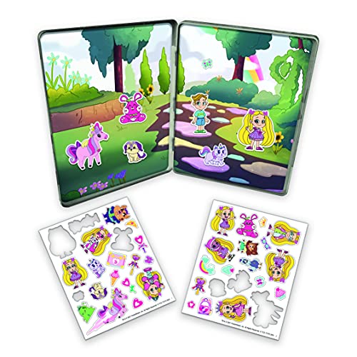 Photo 1 of 2 Pack Love Diana - Magnetic Creations Tin - Dress up Play Set - Includes 2 Sheets of Mix & Match Dress up Magnets with Storage Tin. Great Travel Activity 