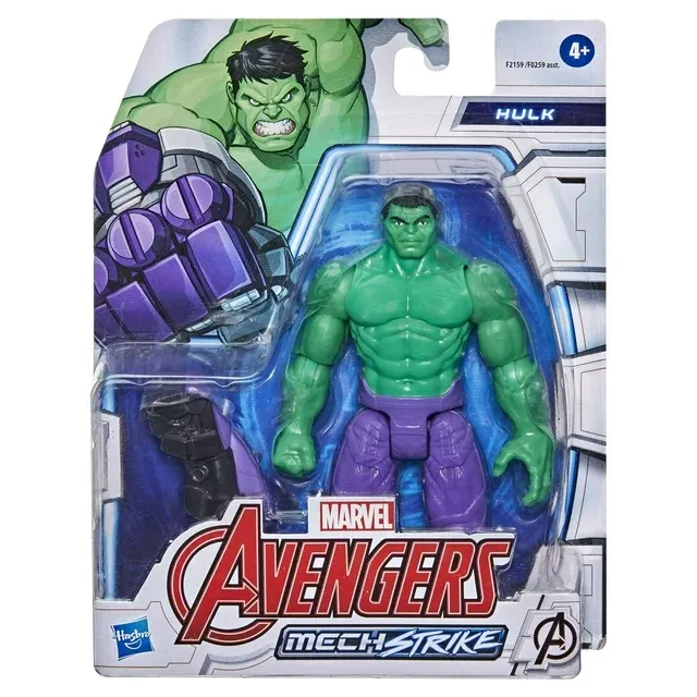 Photo 2 of Marvel Avengers: Mech Strike Hulk with Battle Accessory Kids Toy Action Figure for Boys and Girls (8”)
