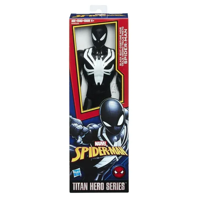 Photo 2 of Spider-Man Titan Hero Series Web Warriors: Black Suit Spider-Man Action Figure
