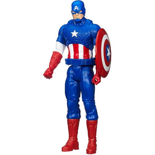 Photo 1 of Marvel Avengers Titan Hero Series Captain America Figure
