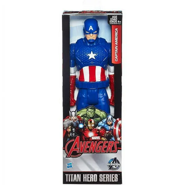 Photo 2 of Marvel Avengers Titan Hero Series Captain America Figure
