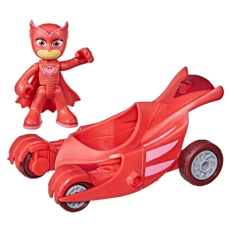 Photo 1 of PJ Masks Owl Glider Preschool Toy Owlette Car with Owlette Action Figure

