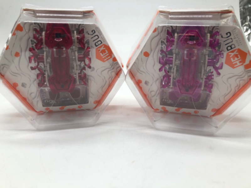 Photo 1 of 2 Pack Hex Bug Micro Robotic Creatures 