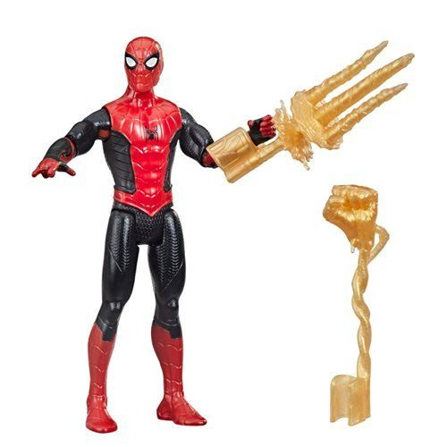 Photo 1 of Marvel Spider-Man Mystery Web Gear Upgraded Black and Red Suit Spider-Man Action Figure
