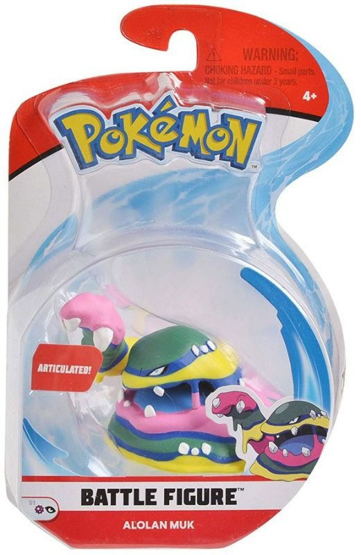 Photo 1 of Pokémon Series 1 Battle Figure Alolan Muk Figure
